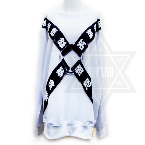 Seven sins harness sweatshirt