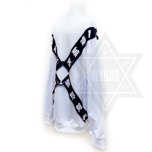 Seven sins harness sweatshirt