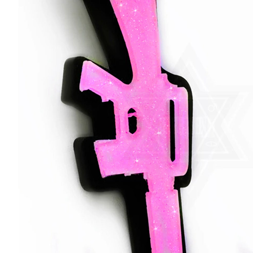 Pink fighter choker