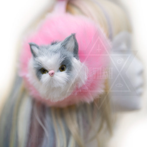 Fancy kitten earmuff