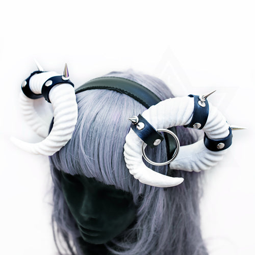 Bondage horns headpiece*