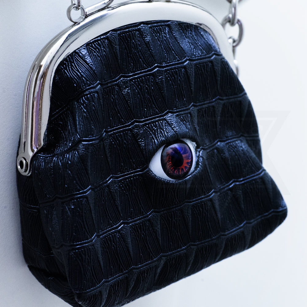 Dark demon pouch necklace