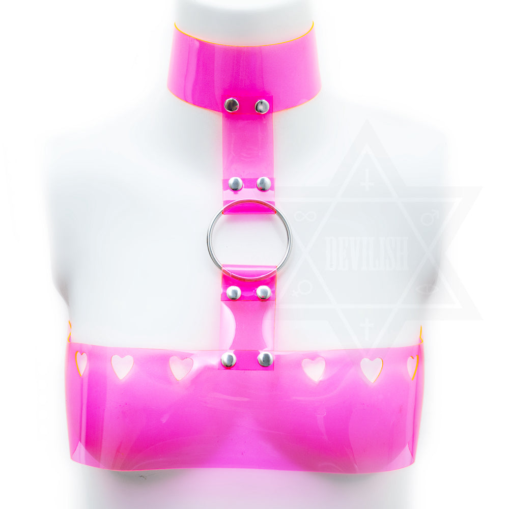 Pink babe harness