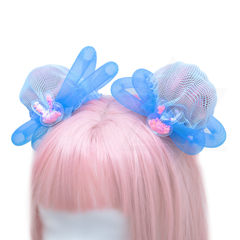 Cyber rabbit hair bun Covers