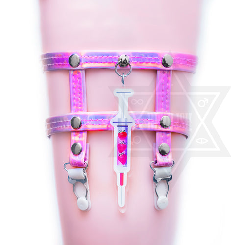 Strawberry injection garter *