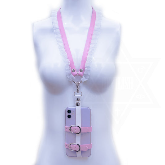 Strawberry milk phone harness