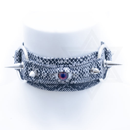 Snaky eye choker*