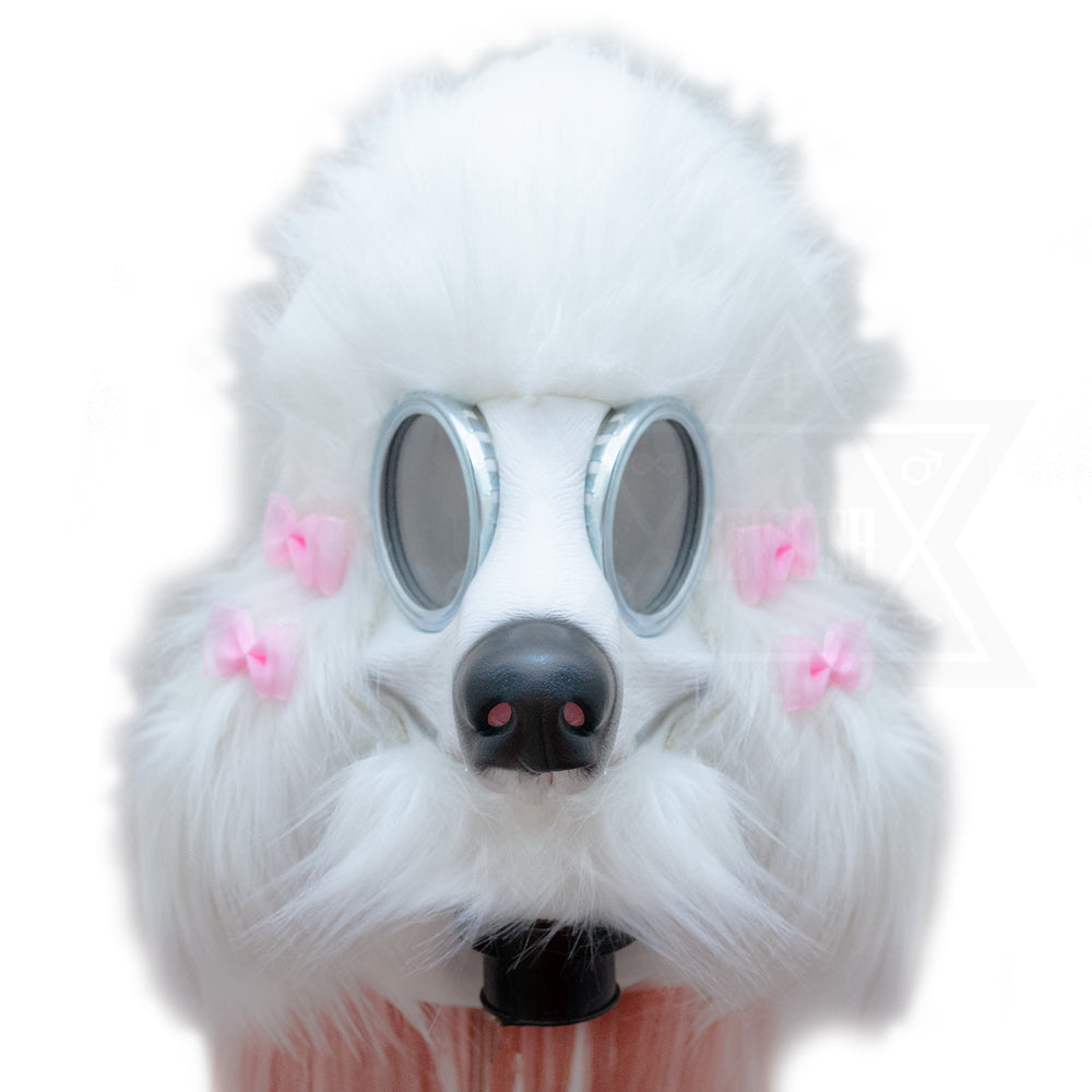 Fancy Poodle gas mask