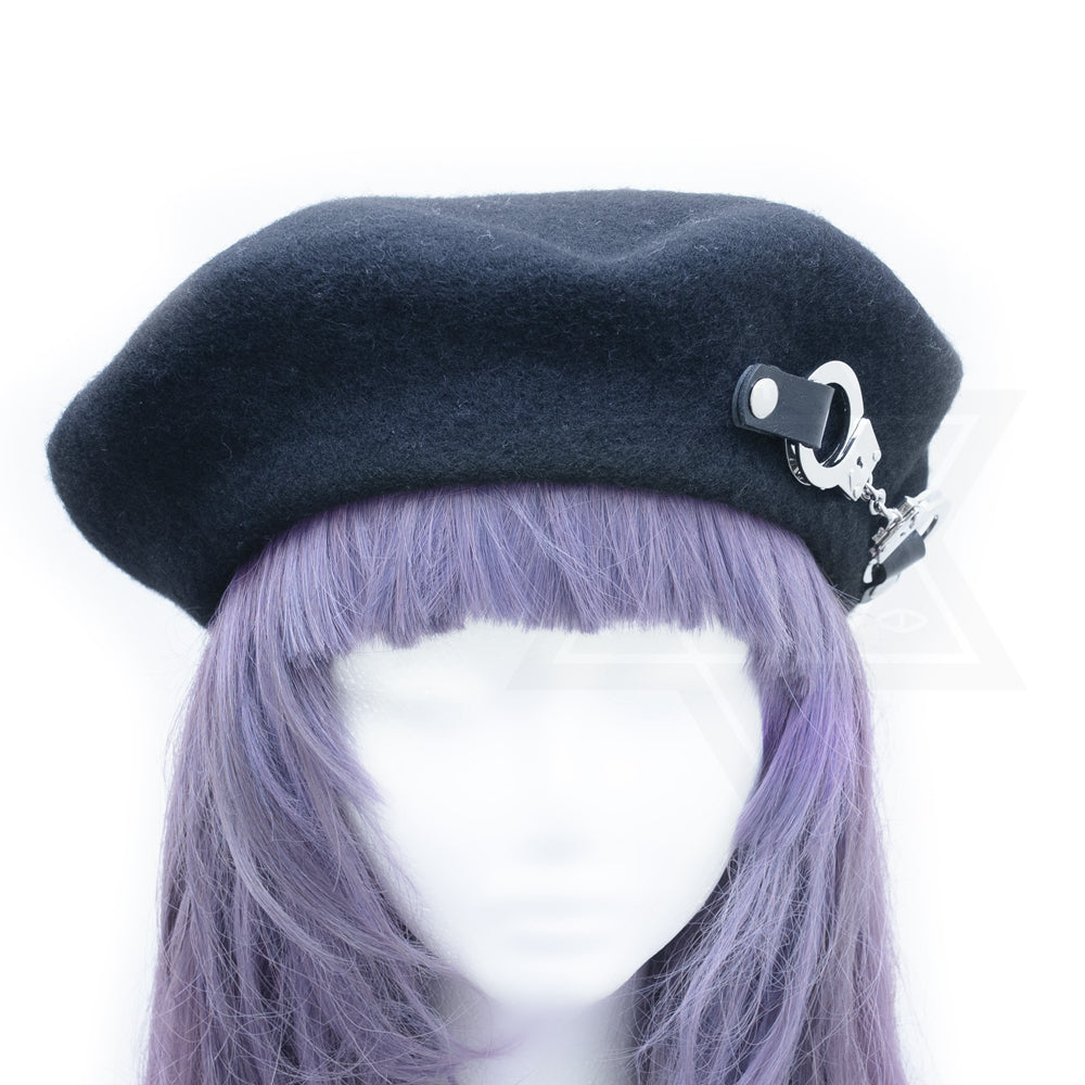 Cuffed beret*