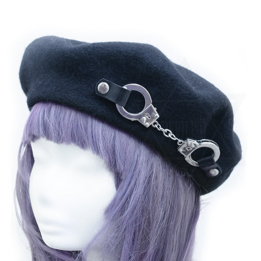 Cuffed beret*