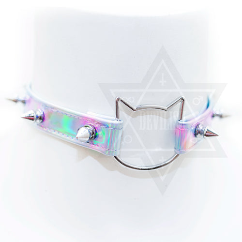 Spiky cat choker