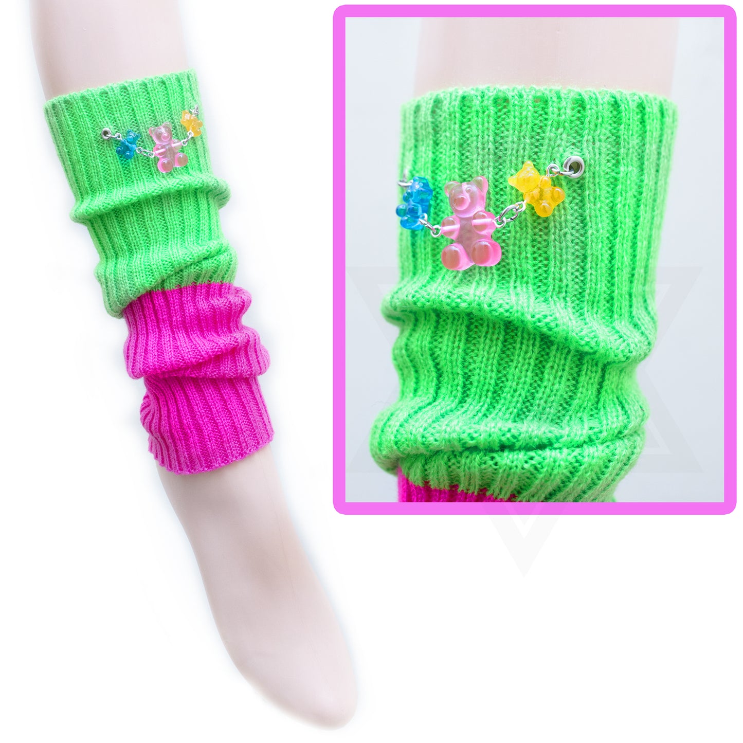 Gummy gummy leg warmers