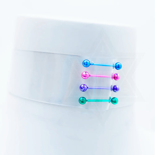 Rainbow stairs choker