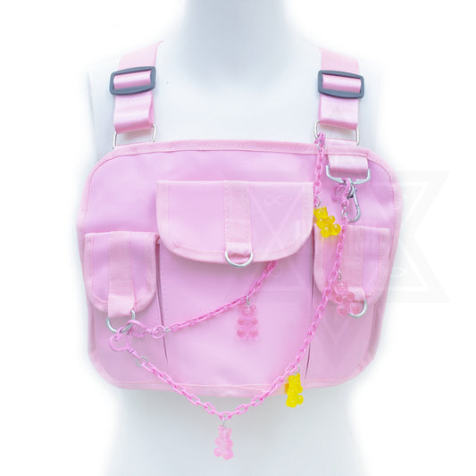 Gummy gummy military Chest Bag