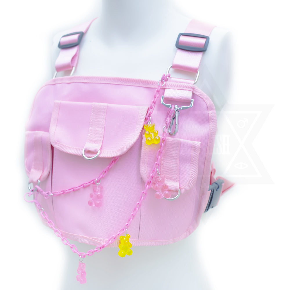 Gummy gummy military Chest Bag