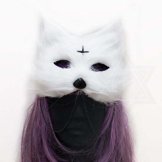 Demon cat headpiece