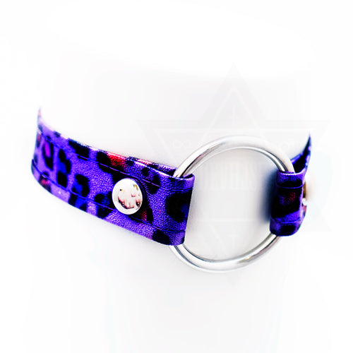 Wild and pink,Wild and purple choker