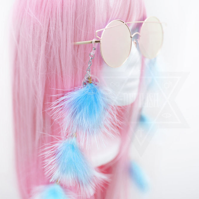 Angel sign glasses chain