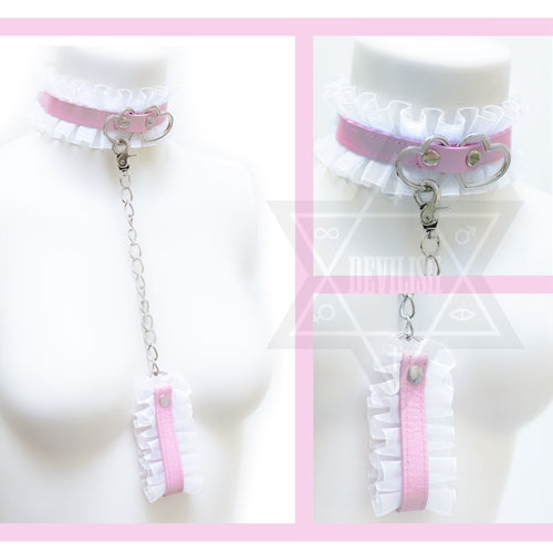 Entwined heart Choker set