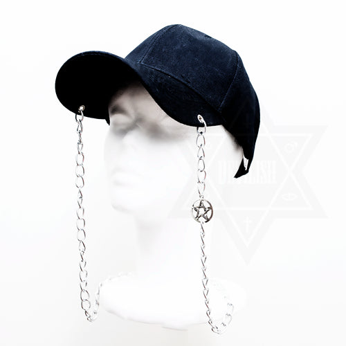 Pentagram chained cap*