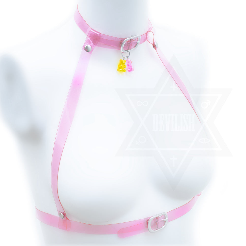 Gummy gummy harness(pink)