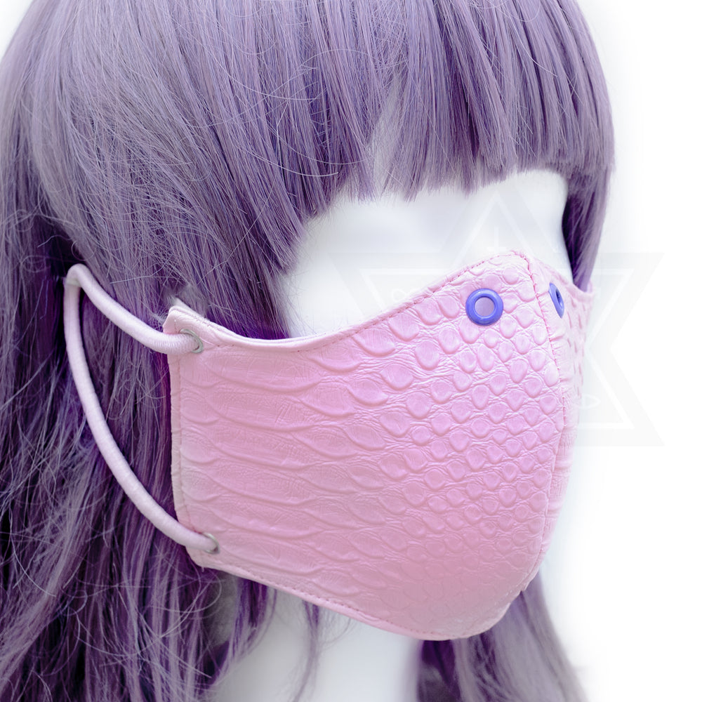 Pastel snake mask