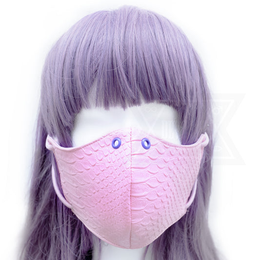 Pastel snake mask