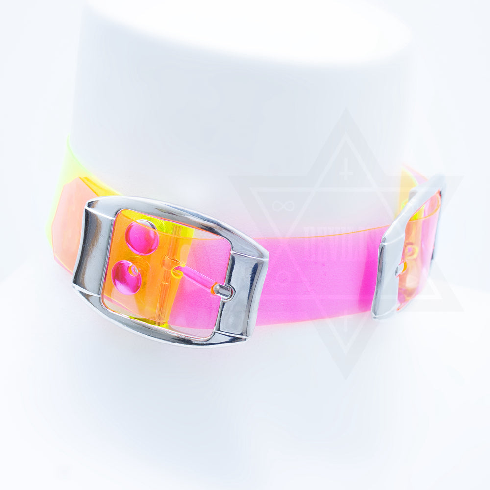 Neon party choker