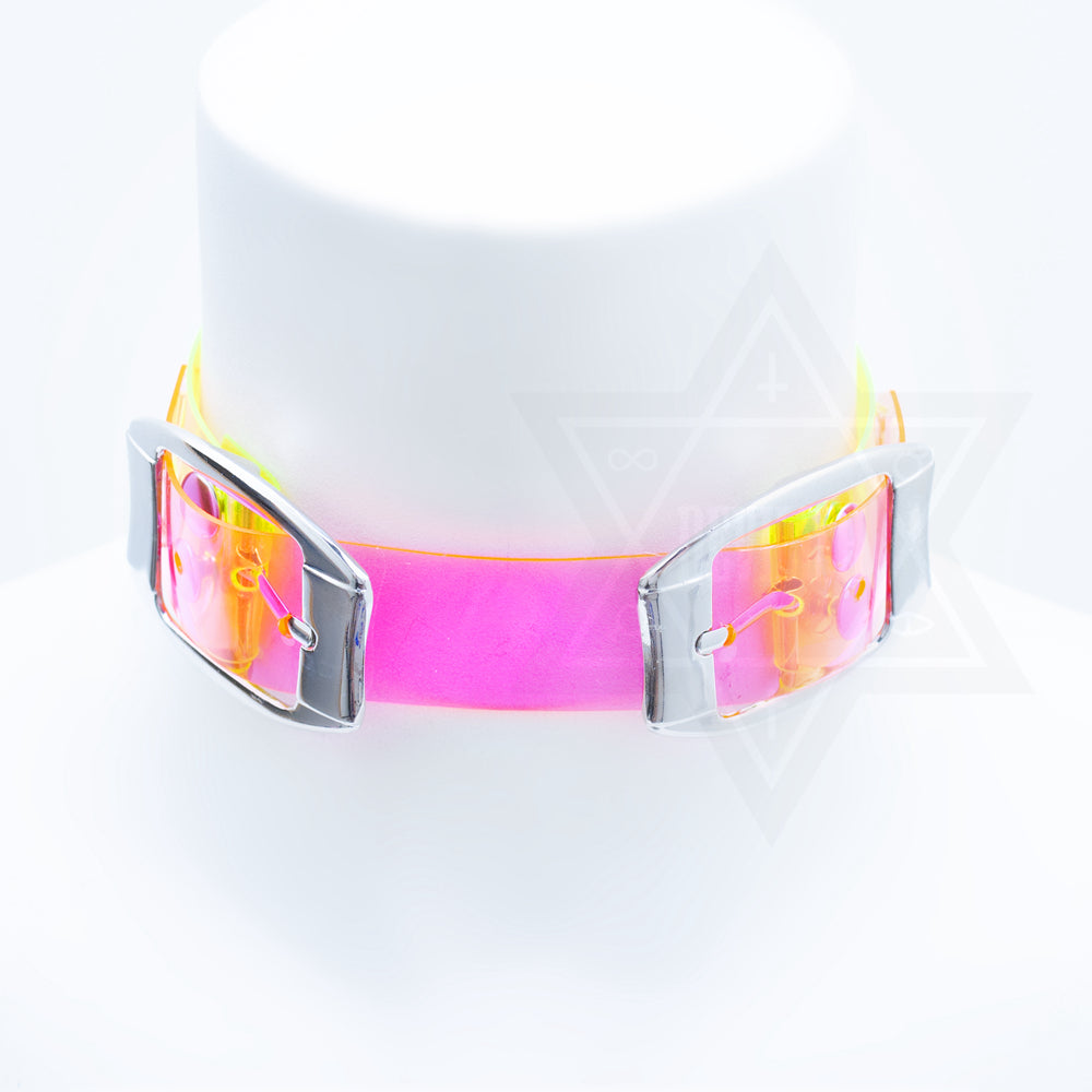 Neon party choker