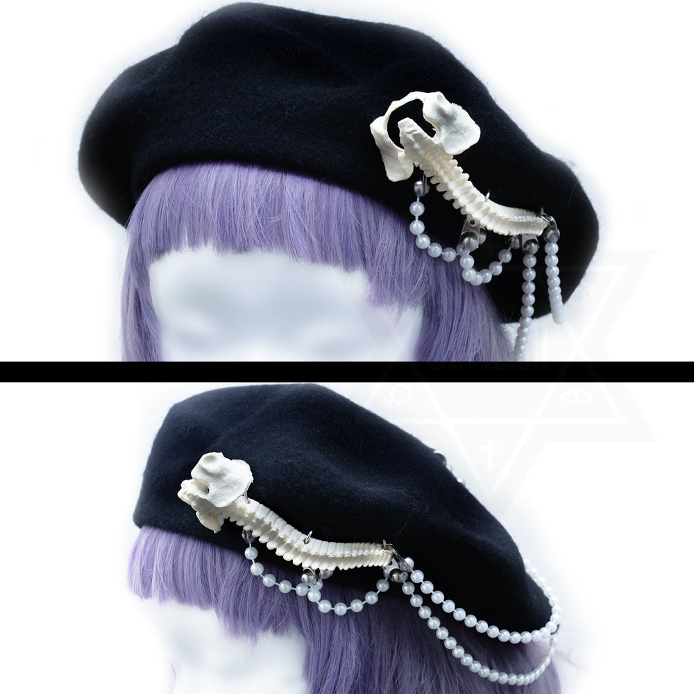 Bone collection beret