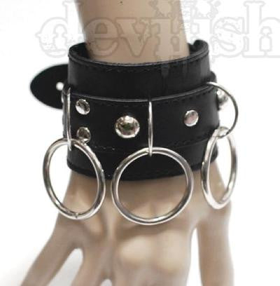 Hoops studs bangle