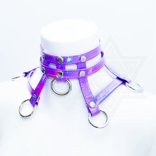 Purple in space Choker