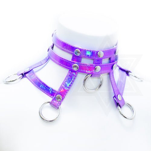 Purple in space Choker