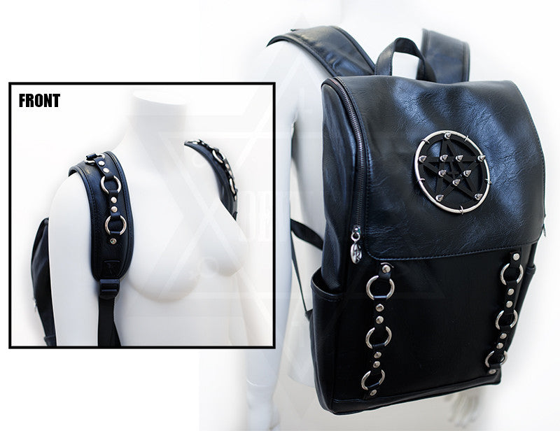 Pentagram rings bag