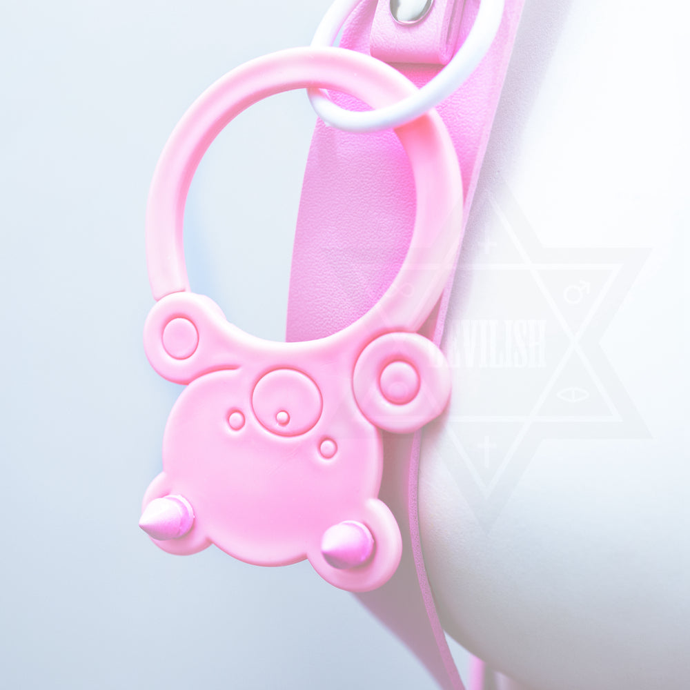 Pastel bear rings harness