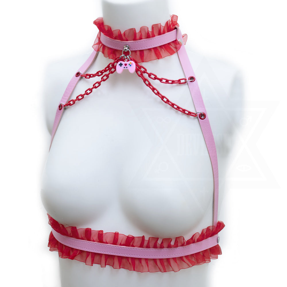 Gamer girl harness