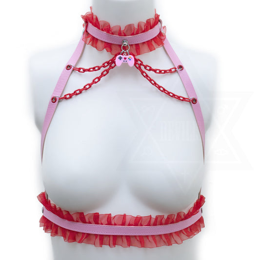 Gamer girl harness