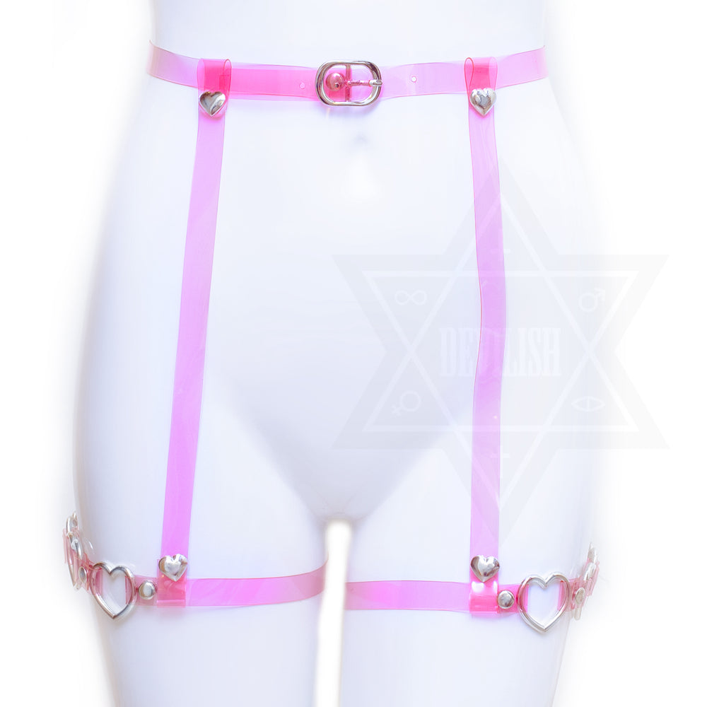 Brutally in love garter harness