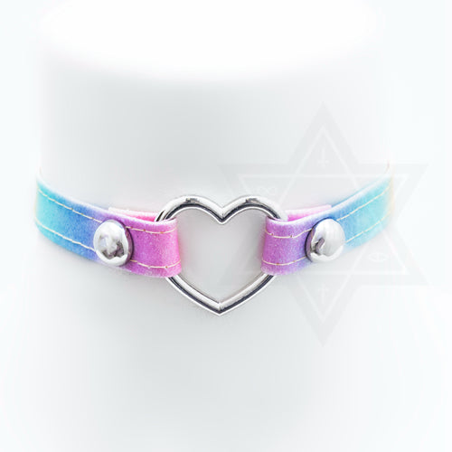 Pastel rainbow choker