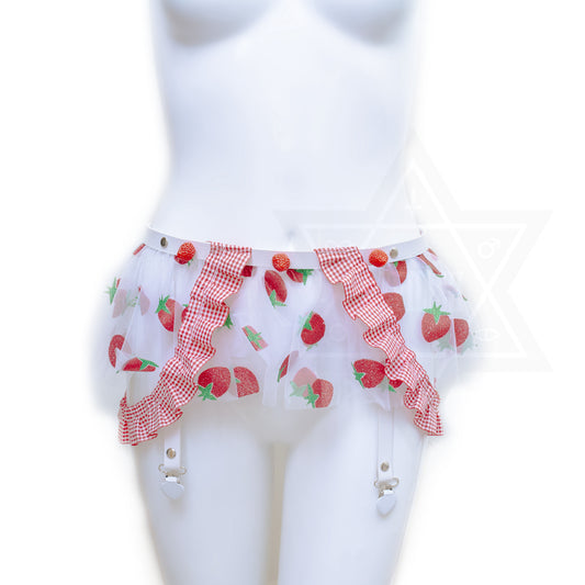 Strawberryholic garter belt