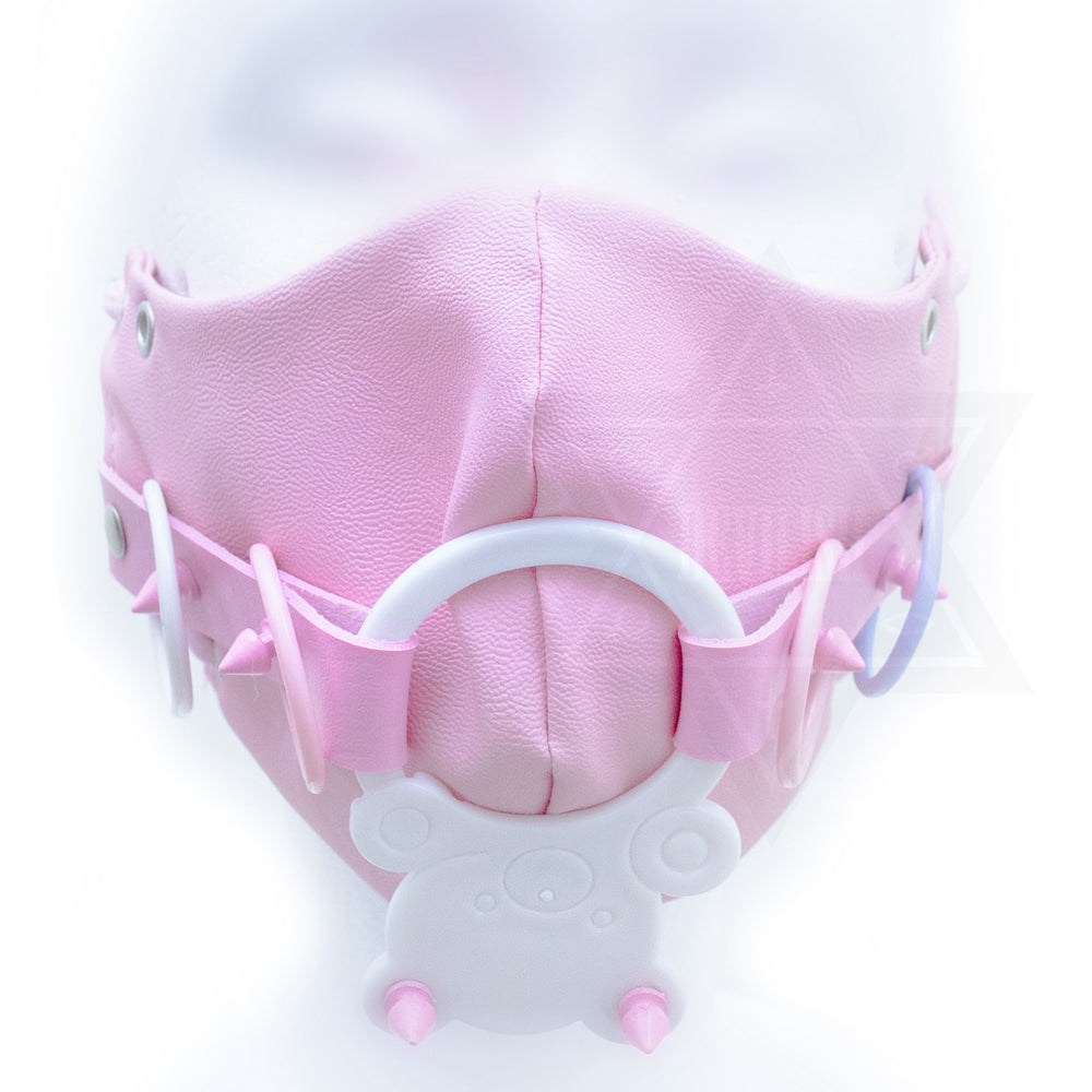 Pastel bear mask