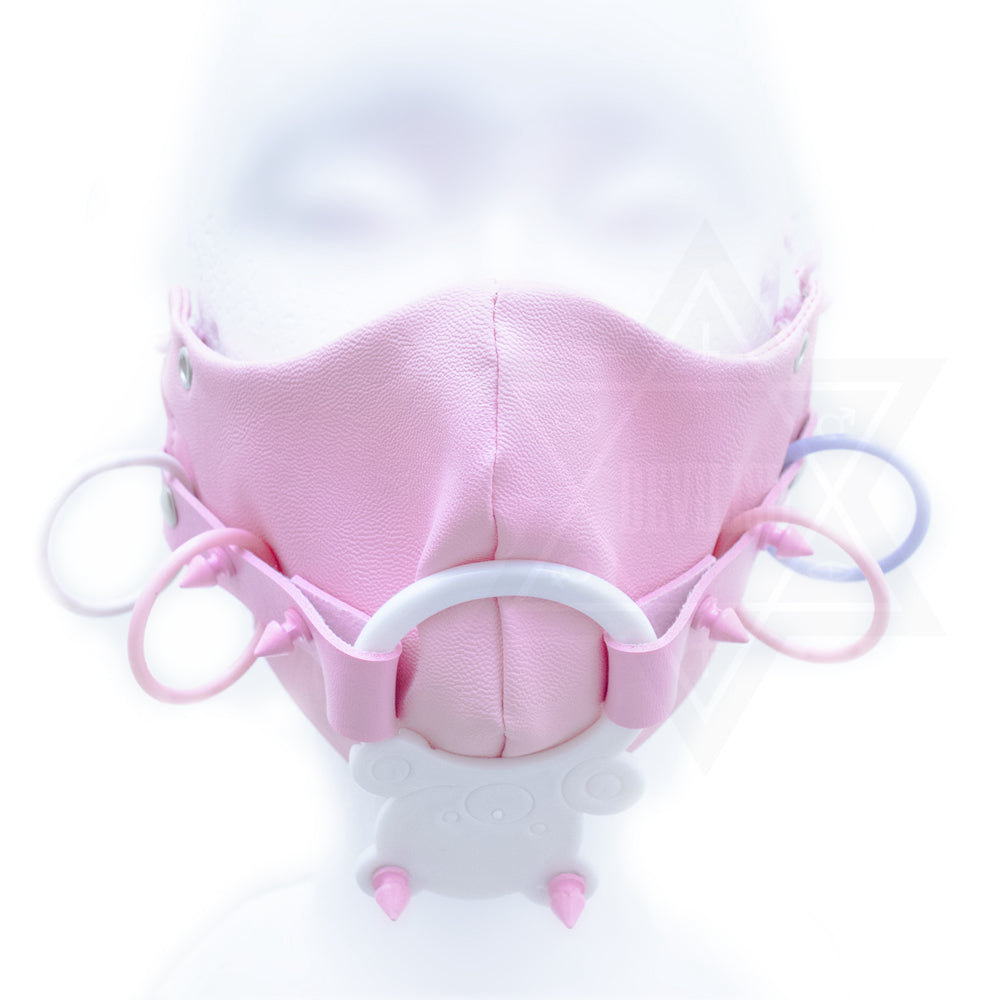 Pastel bear mask