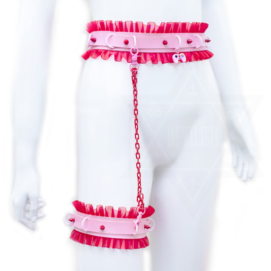 Gamer girl  garter set