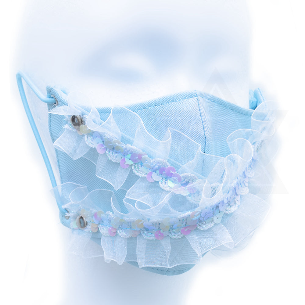 Lolita mask(baby blue)