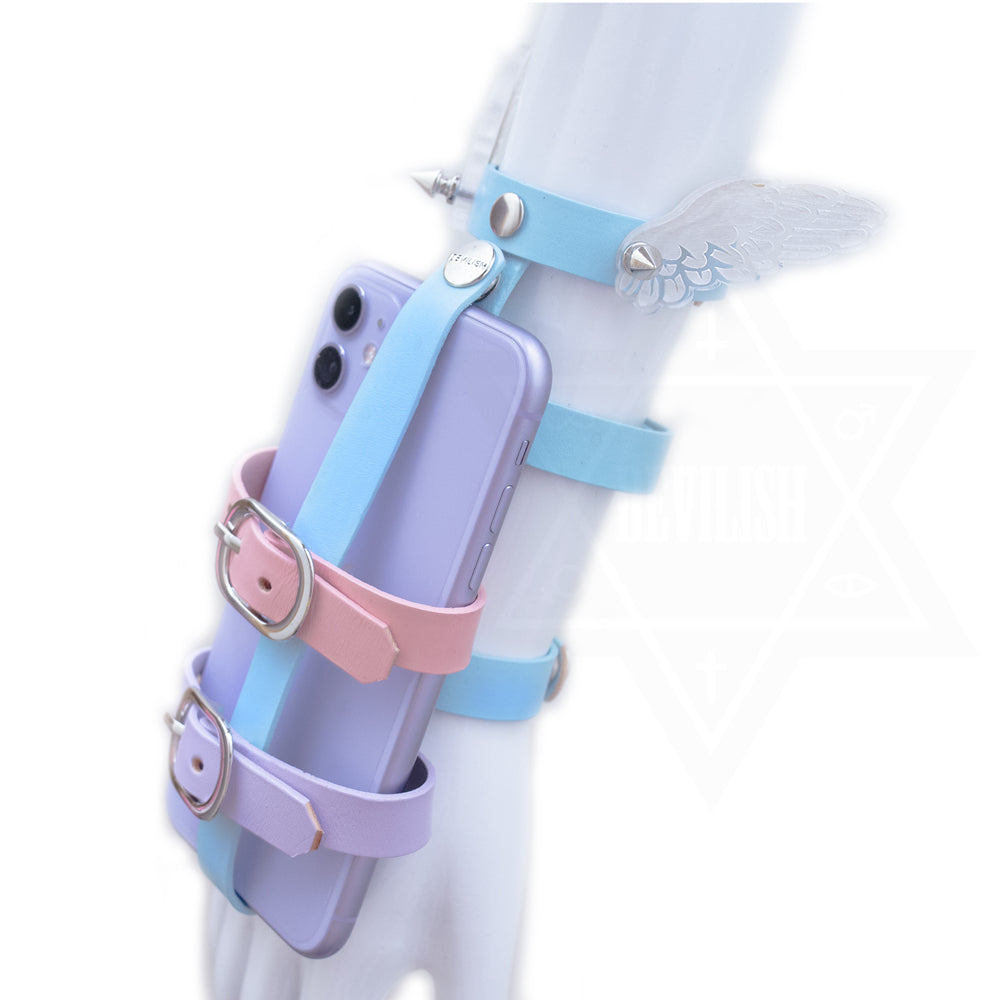 Fallen angel phone harness wristband