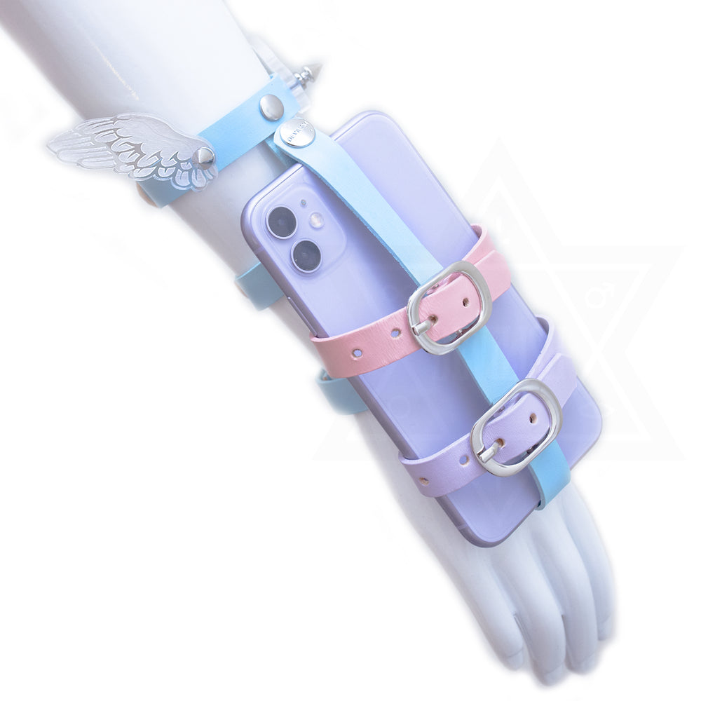 Fallen angel phone harness wristband