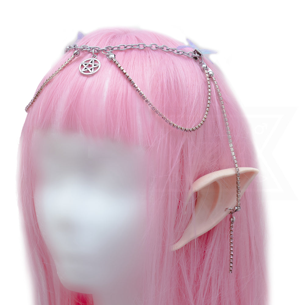 Elf princess ear headpiece set