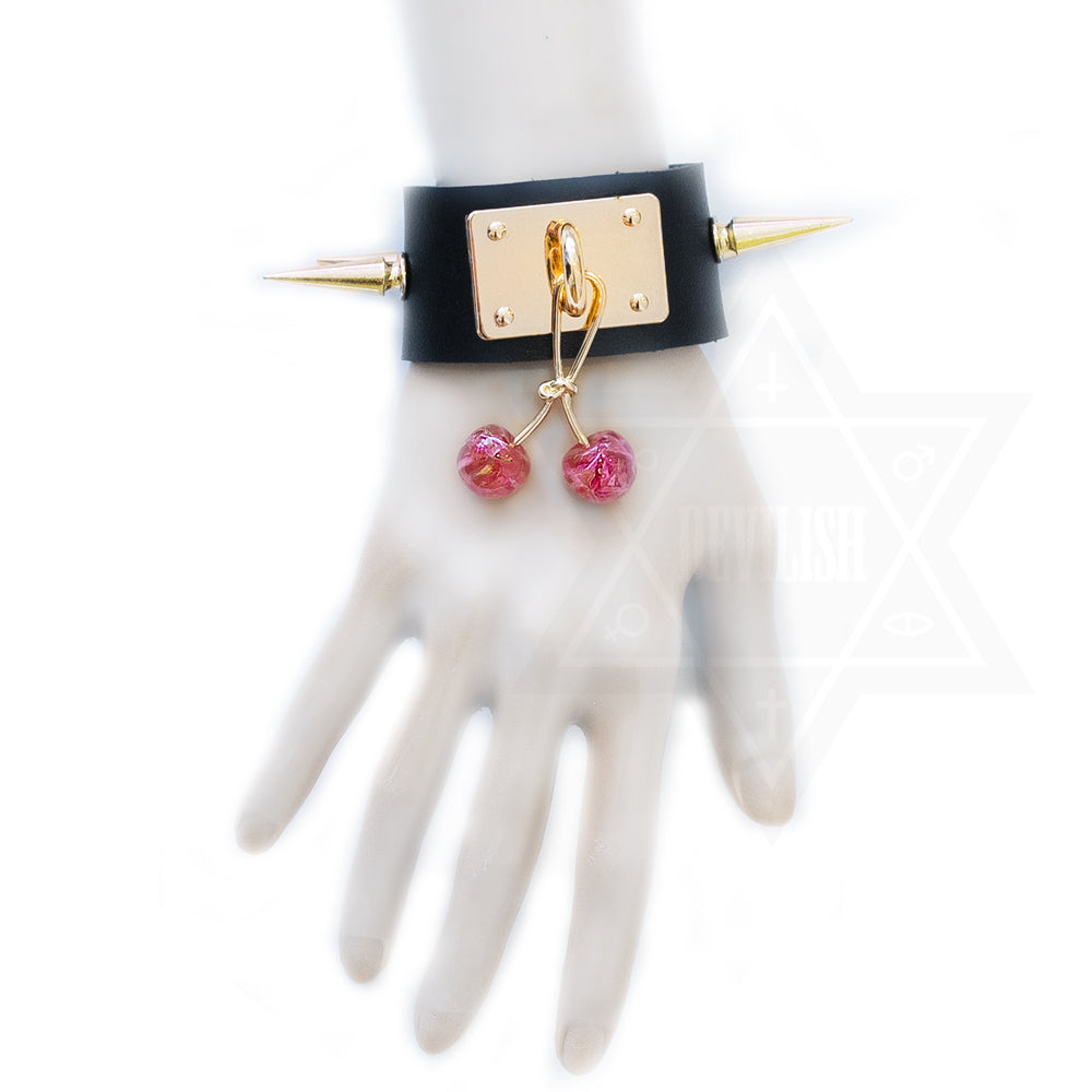 Cherry bomb bangle