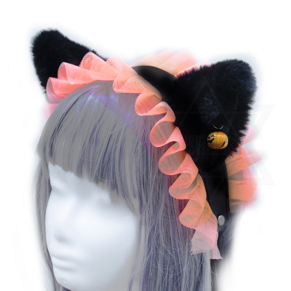 Halloween kitten headpiece