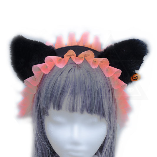 Halloween kitten headpiece